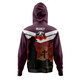 Manly Warringah Sea Eagles Anzac Custom Hoodie - Manly Jersey Anzac Soldier Poppies Hoodie