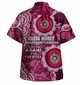 Manly Warringah Sea Eagles Hawaiian Shirt - Manly For Life Shirt