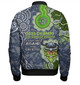 Canberra Raiders Custom Bomber Jacket - 2023 Champs Bomber Jacket