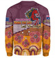 Brisbane Broncos Anzac Custom Sweatshirt - Anzac Day Bronxnation for Life Sweatshirt