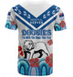 Canterbury-Bankstown Bulldogs Anzac Custom T-Shirt - Anzac Day I'm With The Doggies T-Shirt