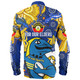 Parramatta Eels Naidoc Week Custom Long Sleeve Shirt - For Our Elders Go With Sparky Shirt