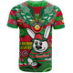 South Sydney Rabbitohs Custom T-shirt - For Our Elders Home Jersey T-shirt