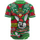 South Sydney Rabbitohs Custom Baseball Shirt - For Our Elders Home Jersey Shirt