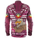 Manly Warringah Sea Eagles Custom Long Sleeve Shirt - For Our Elders Home Jersey Shirt