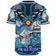 Cronulla-Sutherland Sharks Naidoc Week Custom Baseball Shirt - For Our Elders Home Jersey Shirt