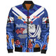 Canterbury-Bankstown Bulldogs Anzac Day Custom Bomber Jacket - Bulldogs Anzac Quotes Bomber Jacket