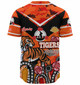 Wests Tigers Anzac Day Custom Baseball Shirt - Tigers Anzac Quotes Shirt