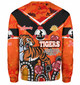 Wests Tigers Anzac Day Custom Sweatshirt - Tigers Anzac Quotes Sweatshirt