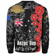 Australia  Anzac Custom Sweatshirt - Lest We Forget Black Style Sweatshirt