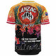 Australia  Anzac Custom Baseball Shirt - Anzac day For Your Tomorrow They Gave Their Today With Poppies And Flag Style Shirt