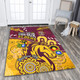 Brisbane Broncos Naidoc Week Custom Area Rug - Bronx For Our Elders Aboriginal Inspired Area Rug