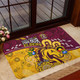 Brisbane Broncos Naidoc Week Custom Door Mat - Bronx For Our Elders Aboriginal Inspired Door Mat