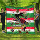 South Sydney Rabbitohs Custom Quilt - For Our Elders Aboriginal Inspired Quilt