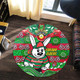 South Sydney Rabbitohs Custom Round Rug - For Our Elders Home Jersey Round Rug
