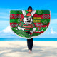 South Sydney Rabbitohs Custom Beach Blanket - For Our Elders Home Jersey Beach Blanket