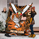 Wests Tigers Naidoc Week Custom Blanket - For Our Elders Home Jersey Blanket