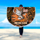 Wests Tigers Naidoc Week Custom Beach Blanket - For Our Elders Home Jersey Beach Blanket