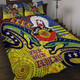 Parramatta Eels Naidoc Week Custom Quilt Bed Set - Parramatta Eels Naidoc Week For Our Elders With Dot Art Quilt Bed Set