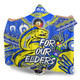 Parramatta Eels Naidoc Week Custom Hooded Blanket - For Our Elders Run to Paradise Hooded Blanket