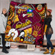 Brisbane Broncos Naidoc Week Custom Quilt - Brisbane Broncos Naidoc Week For Our Elders Bronx for Life Sport Style Quilt