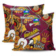 Brisbane Broncos Naidoc Week Custom Pillow Covers - Brisbane Broncos Naidoc Week For Our Elders Bronx for Life Sport Style Pillow Covers