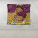 Brisbane Broncos Naidoc Week Custom Tapestry - Brisbane Broncos For Our Elders Aboriginal Inspired Tapestry