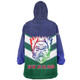 New Zealand Sport Snug Hoodie - Maori Face With NZ Flag Snug Hoodie