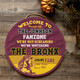 Broncos Door Sign - Welcome To Our Fan Zone Door Sign