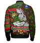 South Sydney Rabbitohs Custom Bomber Jacket - Bunnies For Our Elders Hoodie Bomber Jacket