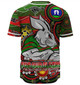 South Sydney Rabbitohs Custom Baseball Shirt - Bunnies For Our Elders Hoodie Baseball Shirt