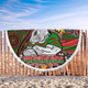 South Sydney Rabbitohs Custom Beach Blanket - Bunnies For Our Elders Hoodie Beach Blanket