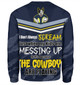 North Queensland Cowboys Mother's Day Sweatshirt - Screaming Mom and Crazy Fan