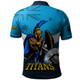 Gold Coast Sport Polo Shirt - Titans Mascot With Australia Flag