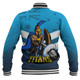 Gold Coast Sport Baseball Jacket - Titans Mascot With Australia Flag