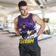 Melbourne Sport Men's Tank Top - Storm Melbourne Mascot With Australia Flag