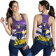 Melbourne Sport Women's Racerback Tank - Storm Melbourne Mascot With Australia Flag