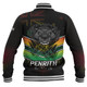 Penrith Panthers Baseball Jacket - Panthers Mascot With Australia Flag