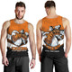 South Western of Sydney Men's Tank Top - Tigers Mascot With Australia Flag