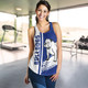 Canterbury-Bankstown Bulldogs Women's Racerback Tank - Bulldogs Mascot Quater Style