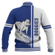 Canterbury-Bankstown Bulldogs Baseball Jacket - Bulldogs Mascot Quater Style