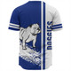 Canterbury-Bankstown Bulldogs Baseball Shirt - Bulldogs Mascot Quater Style
