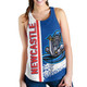 Newcastle Knights Sport Women's Racerback Tank - Knights Mascot Quater Style