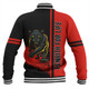 Penrith Panthers Baseball Jacket - Penrith Panthers Mascot Quater Style