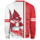 St. George Illawarra Dragons Sweatshirt - St. George Illawarra Dragons Mascot Quater Style