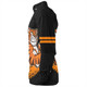 Wests Tigers Long Sleeve Shirt - Tigers Mascot Quater Style