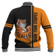 Wests Tigers Baseball Jacket - Wests Tigers Mascot Quater Style
