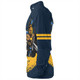 Gold Coast Titans Sport Long Sleeve Shirt - Gold Coast Titans Mascot Quater Style