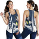 North Queensland Cowboys Women's Racerback Tank - North Queensland Cowboys Mascot Quater Style