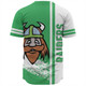 Canberra Raiders Baseball Shirt - Canberra Raiders Mascot Quater Style